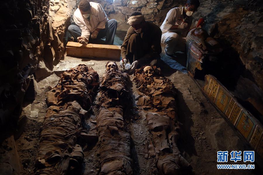 （新华视界）（3）埃及发现距今约3400年阿蒙神金匠墓