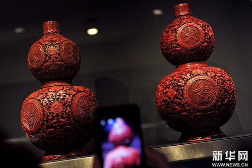 中国艺术珍品展在巴黎举行 图