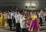 朝鲜民众隆重庆祝解放70周年