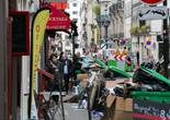 巴黎垃圾收集工罢工四天 浪漫之都成"垃圾城"