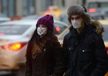 俄多地爆发甲型H1N1流感 民众戴口罩出行
