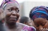 尼日利亚数百女生遭劫 民众集会呼吁政府解救(组图)