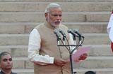 莫迪宣誓就职 成为印度新总理(高清)