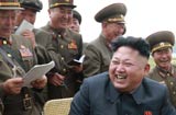 金正恩再次指导朝鲜人民军进行战术火箭发射试验