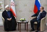 普京“金砖峰会”间隙与伊朗总统哈桑举行双边会谈（高清组图）