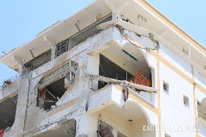 记者探访恐袭后的索马里半岛皇宫酒店（高清组图）