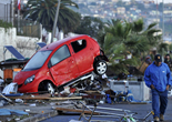 智利8.4级地震引发海啸 8人死亡百万人疏散(组图)