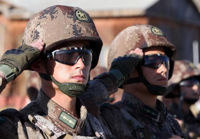 中蒙特种部队反恐联训在蒙古国开训（高清）
