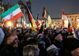 德国东部发生大规模排外示威 人数或超3万（组图）