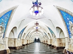 探访莫斯科地铁：地下的艺术殿堂（高清组图）