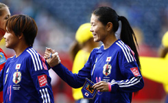 女足世界杯·花絮：日本球员泽穗希连续第六次出战世界杯