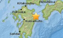 日本海域发生5.4级地震 震源深度55.3公里(图)